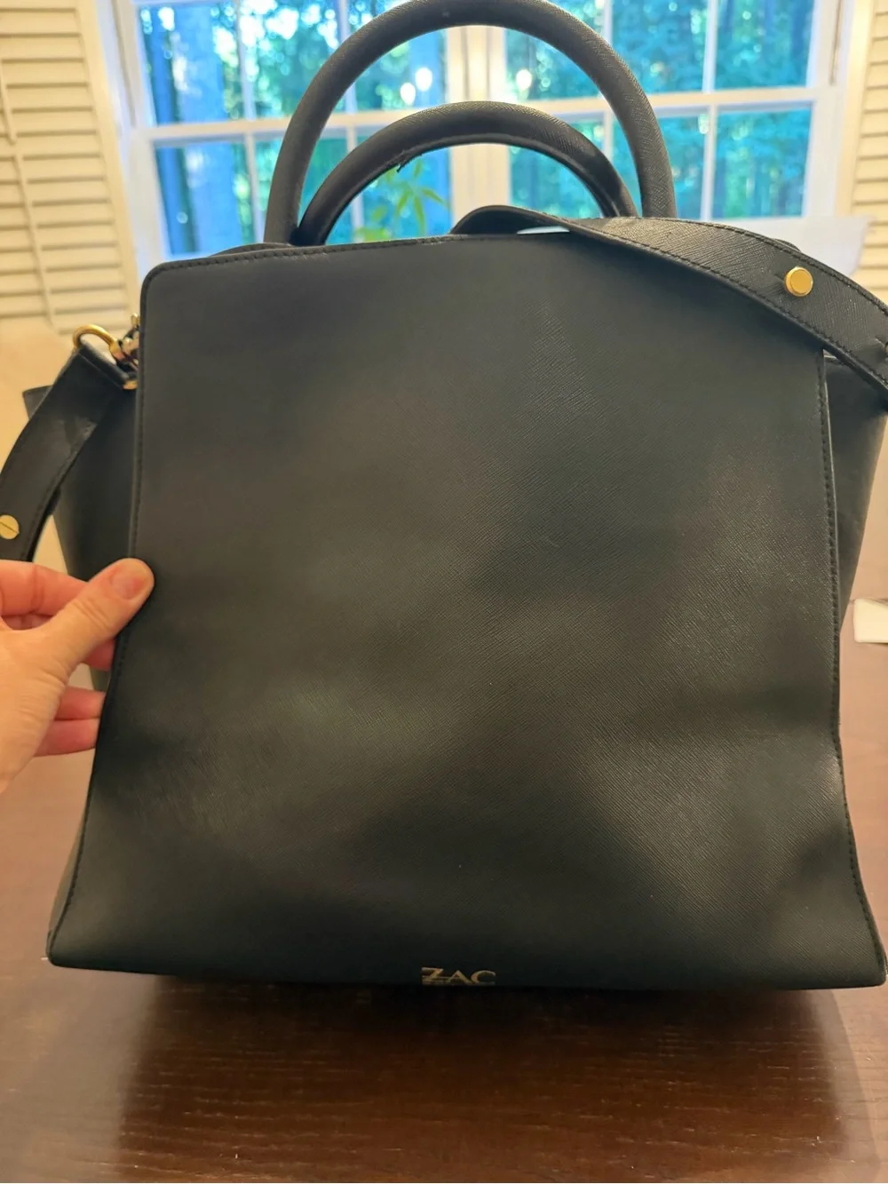 ZAC Zac Posen Black Tote